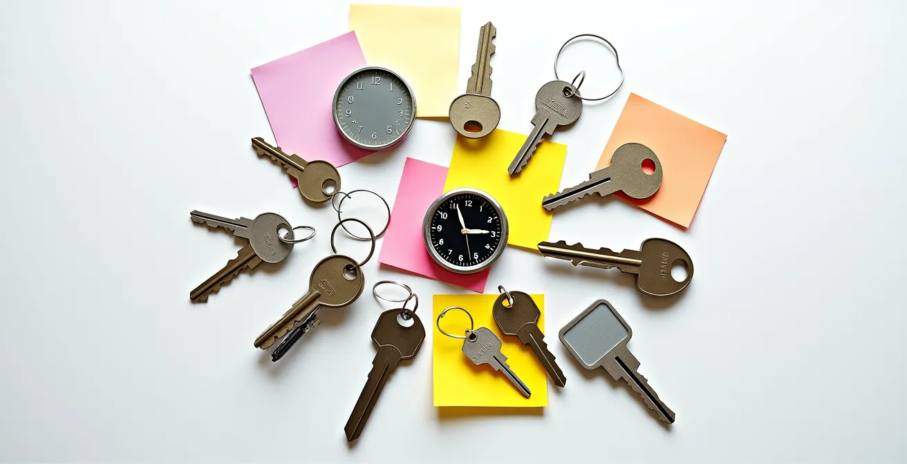 Abstract representation of mental workload with multiple overlapping elements